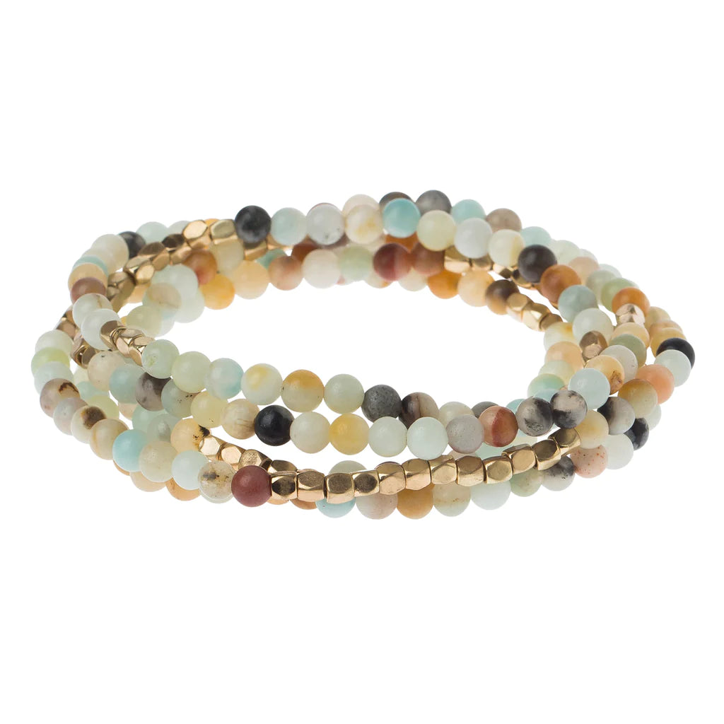 Stone Wrap Bracelet - Stone of Courage