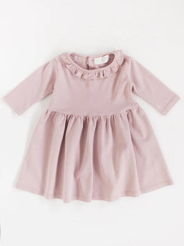 Mary Toddle Dress in Plum